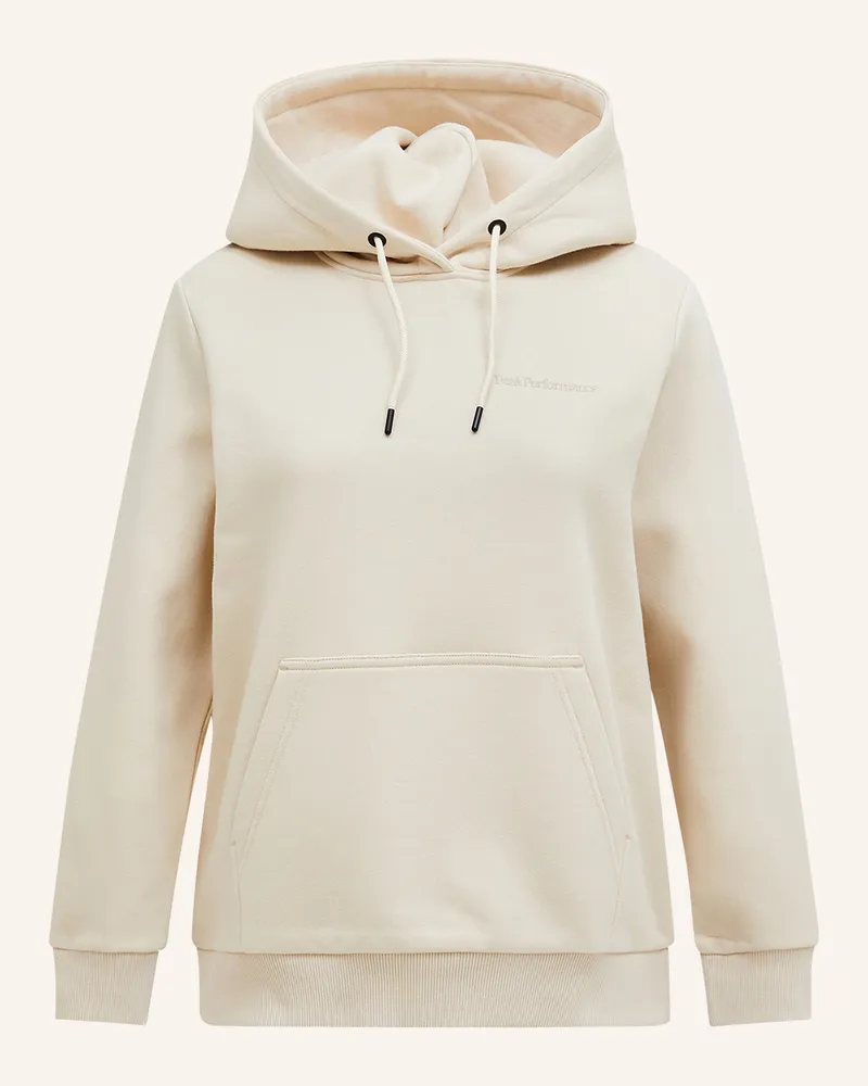 Peak Performance Hoodie Beige