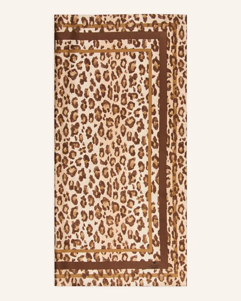 Max Mara Seidentuch Onestonew braun Beige