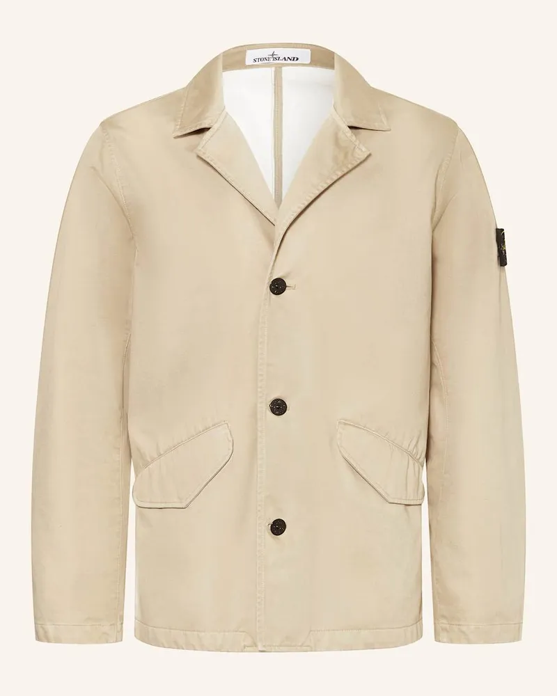 Stone Island Jacke Beige