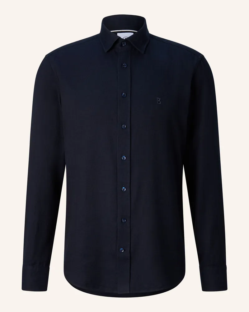 Bogner Flanell-Hemd Timi blau Dunkelblau