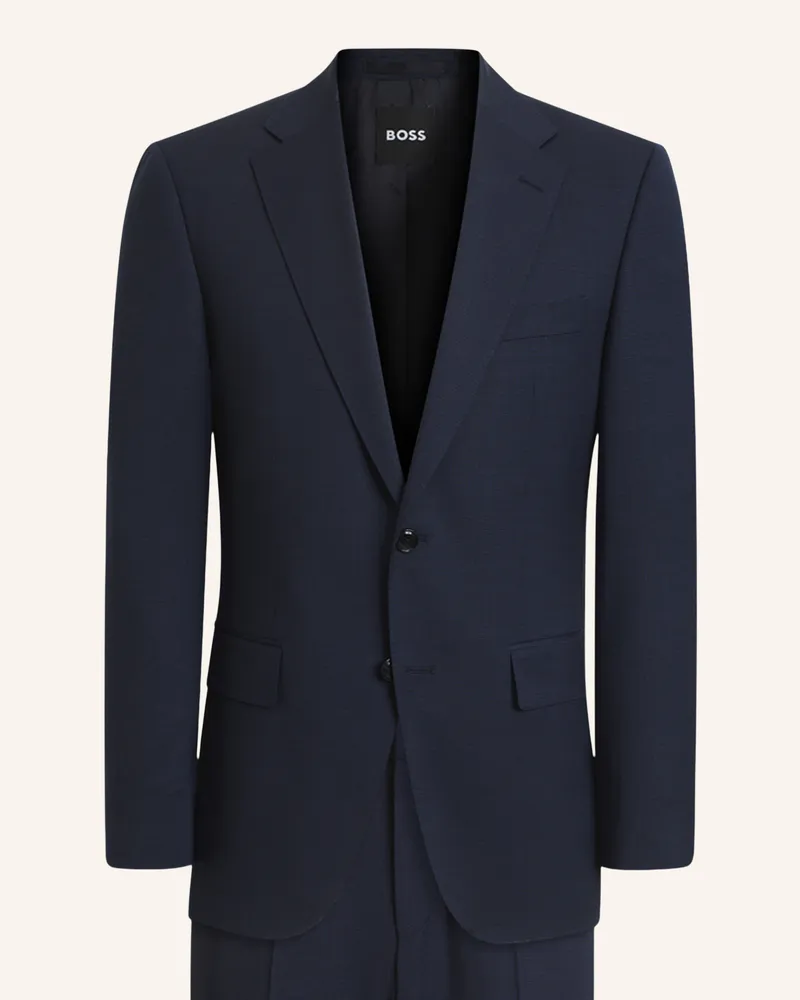 HUGO BOSS Suit H-Jeckson-2pcs-263 Regular Fit blau Dunkelblau