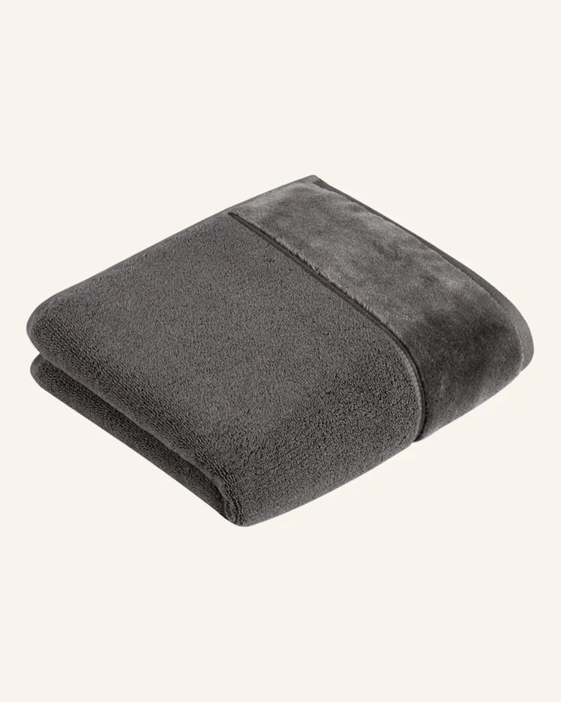 Vossen Badetuch Pure grau Grau