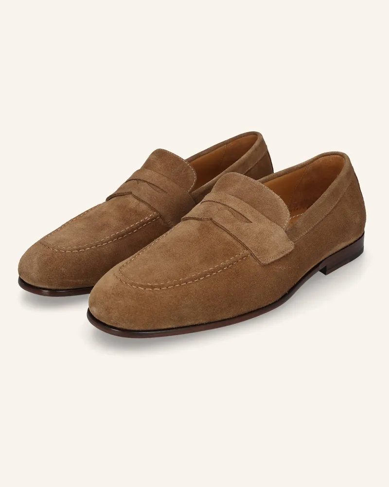 Heinrich Dinkelacker Loafer AMALFI PLAIN V Braun