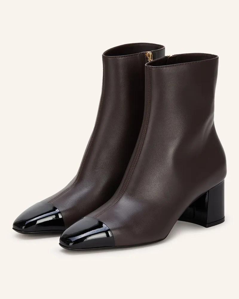 Ferragamo Stiefeletten SAMBI 60 Dunkelbraun