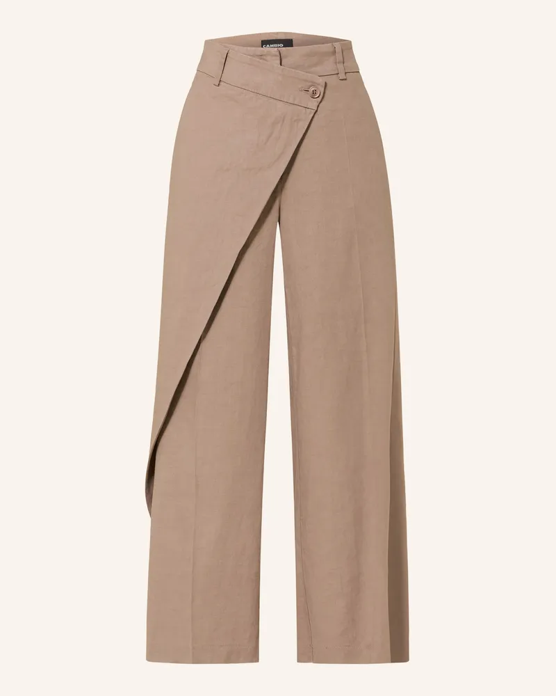 Cambio Culotte Anais Mit Leinen braun Braun