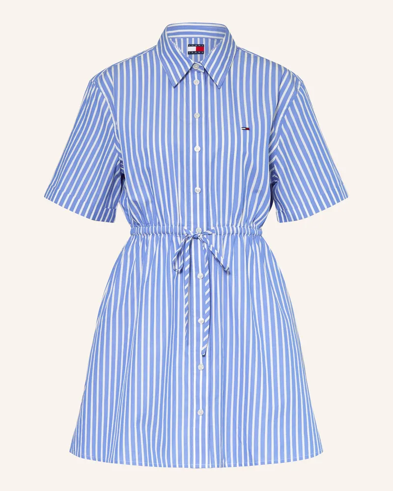 Tommy Hilfiger Hemdblusenkleid Blau