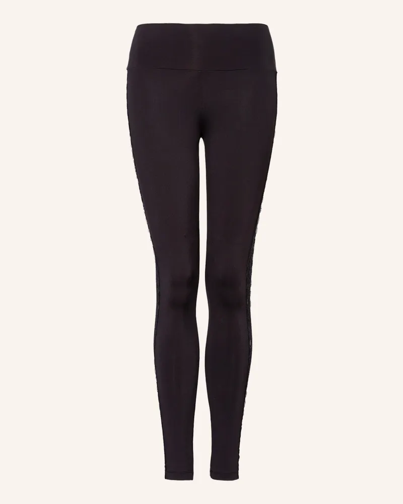 Falke Leggings Lace schwarz Schwarz
