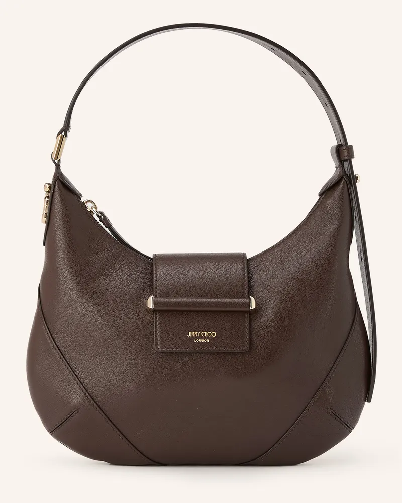 Jimmy Choo Handtasche Bar braun Dunkelbraun