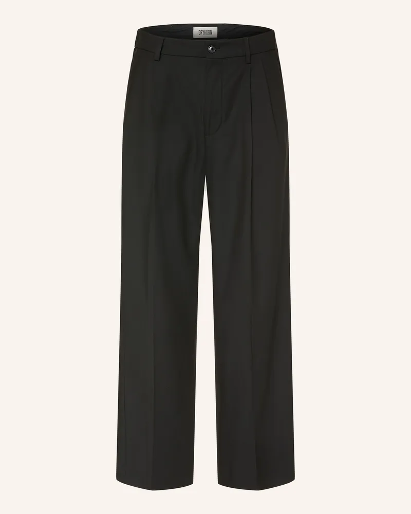 Drykorn Hose Leek Regular Fit schwarz 1000