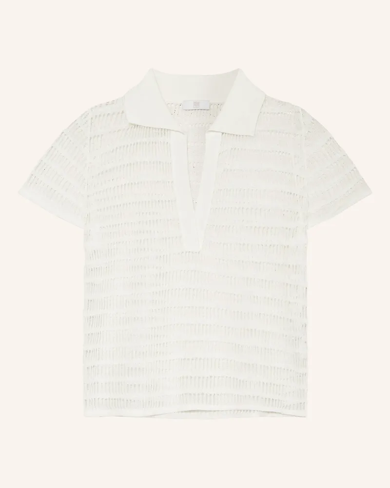 Riani Strick-Poloshirt Creme