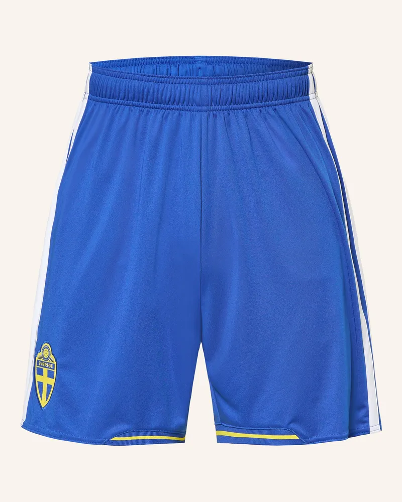 adidas Heimtrikothose Schweden 26 blau Blau