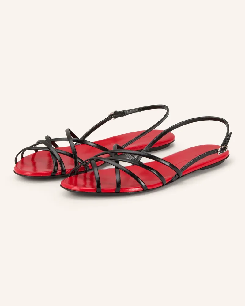 Proenza Schouler Sandalen Uma schwarz Schwarz