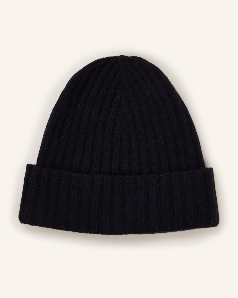 Daniele Fiesoli Cashmere-Mütze Dunkelblau