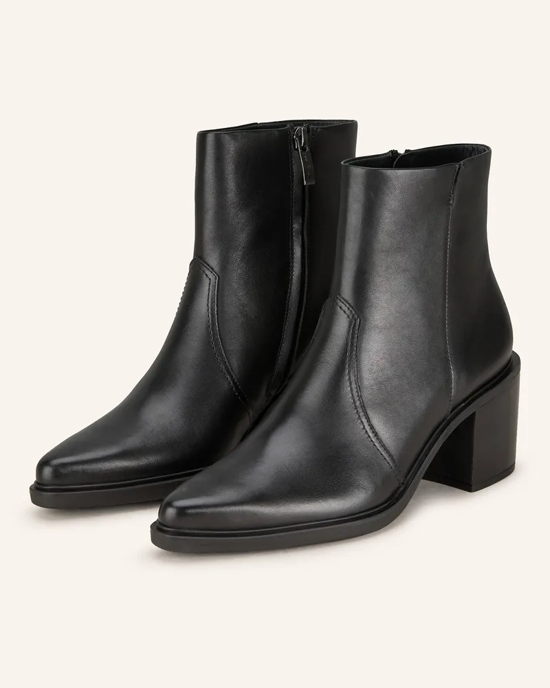 paul green Stiefeletten schwarz Schwarz