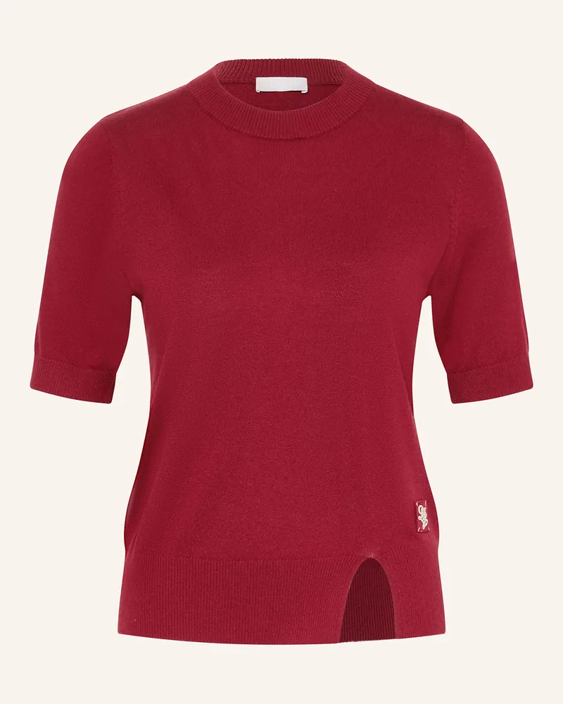Liu Jo Strickshirt Dunkelrot