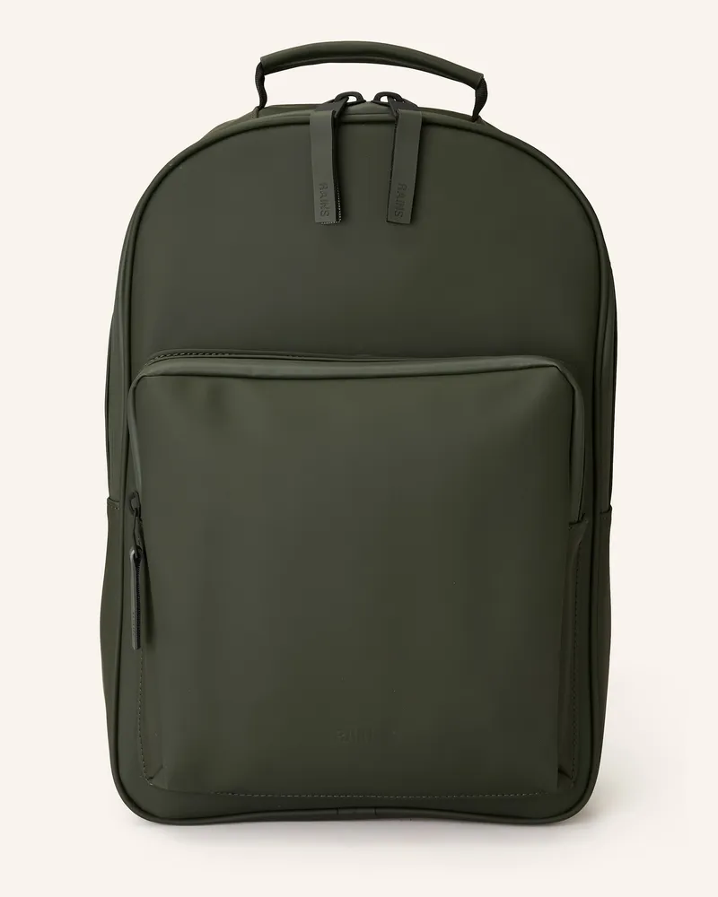 RAINS Rucksack Dunkelgrün