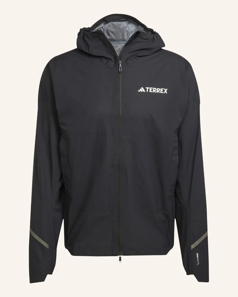 adidas TERREX XPERIOR 2.5 LAYER LIGHT CLIMAPROOF JACKE Schwarz