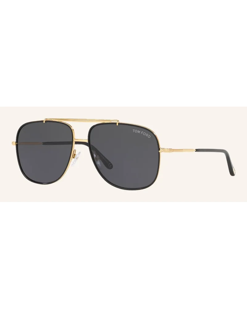 Tom Ford Sonnenbrille FT0693 BENTON Gold