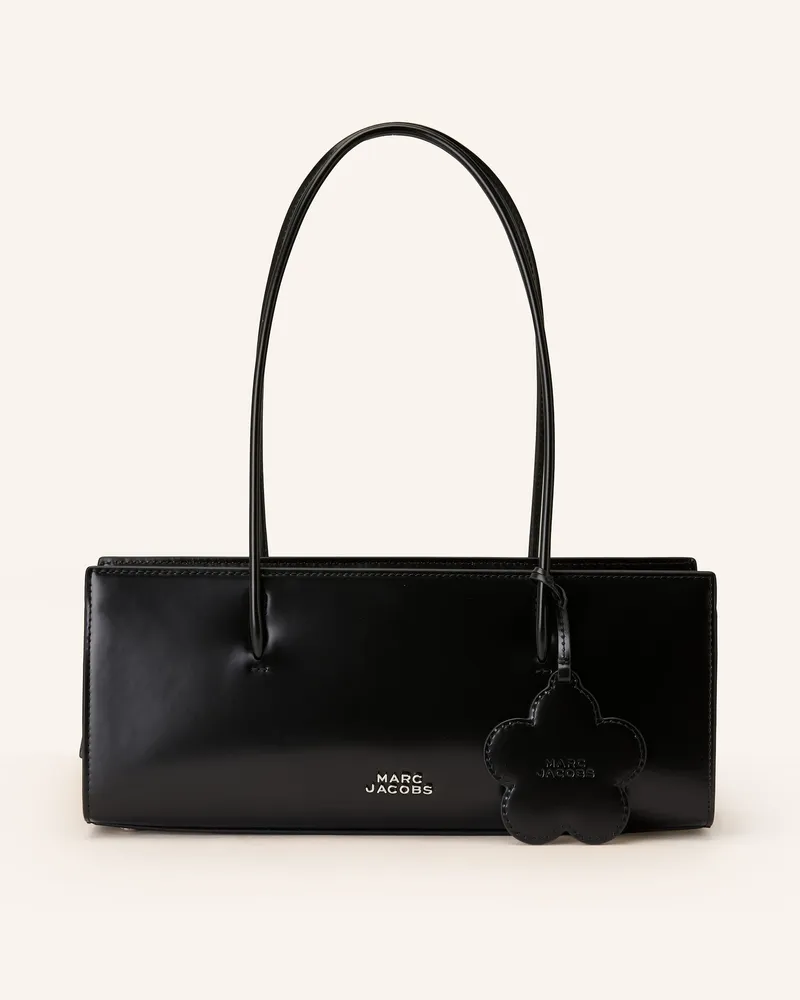 Marc Jacobs Handtasche THE GLAM MIRROR SATCHEL CHARM Schwarz