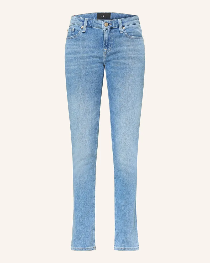 7 for all mankind Skinny Jeans Low Skinny Slim Illusion blau 3ny
