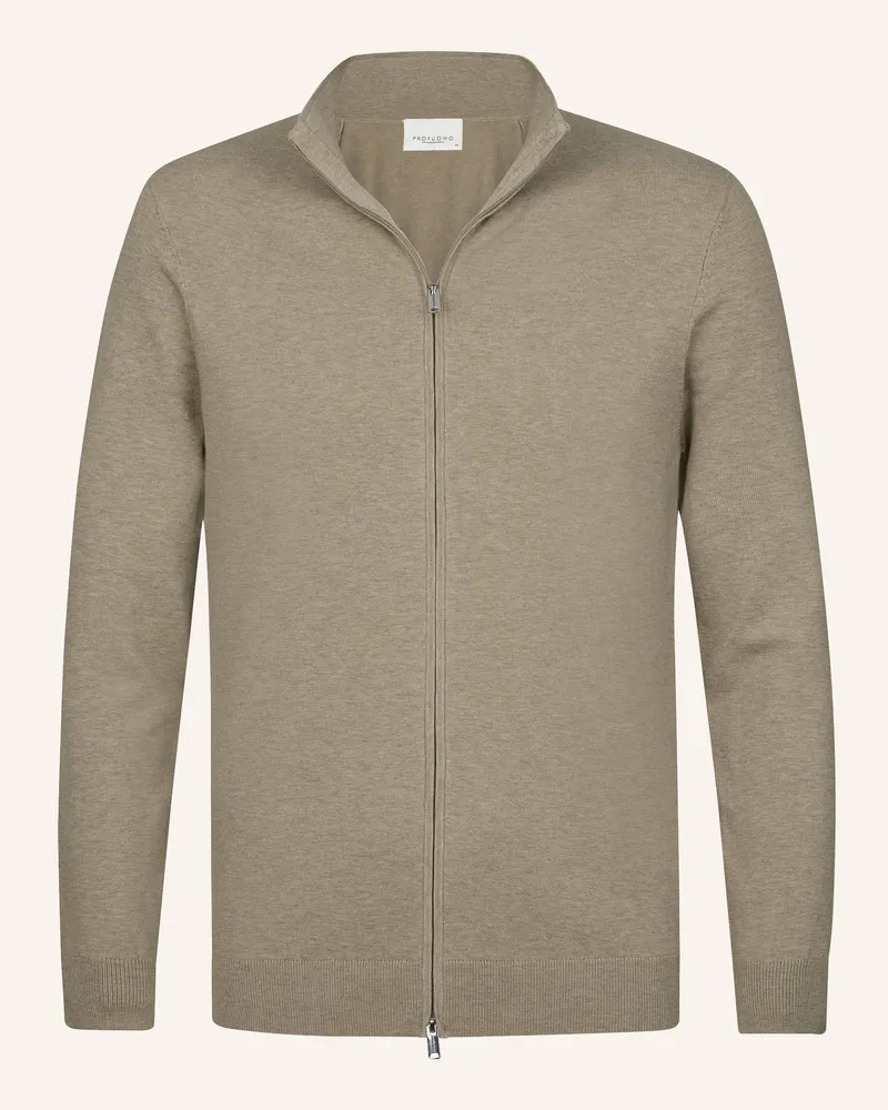 Profuomo Strickjacke beige Beige