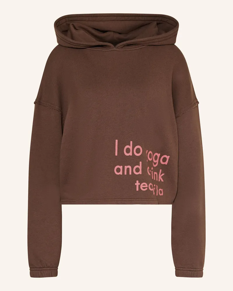 ba&sh Hoodie Pimbus braun Dunkelbraun