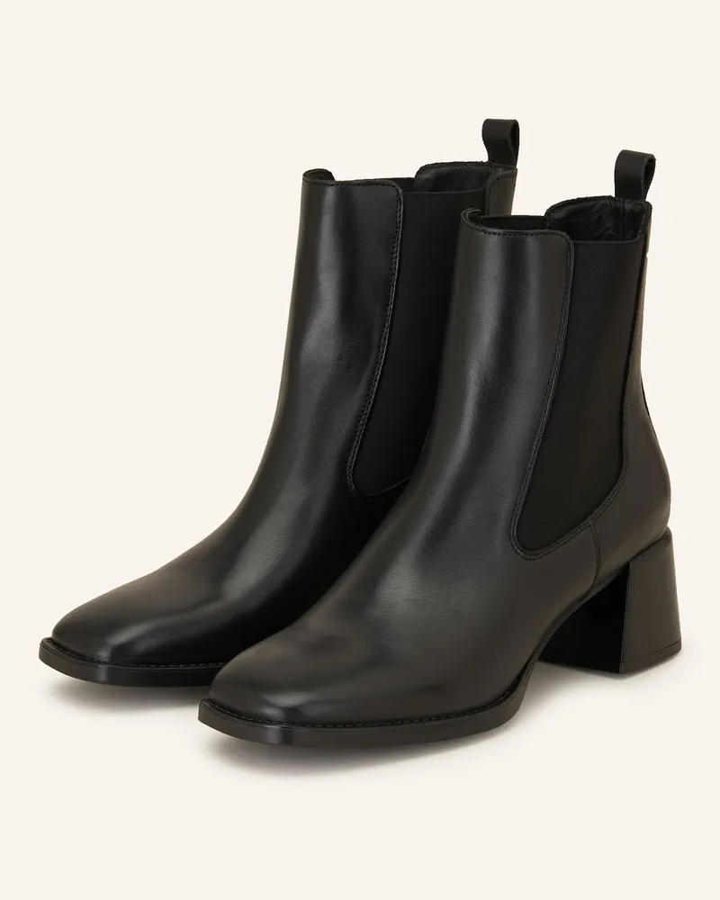 Mrs & HUGS Chelsea-Boots schwarz Schwarz