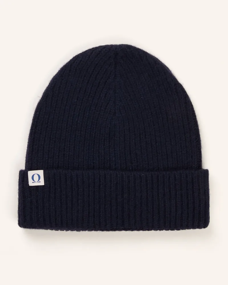 Puschoen Cashmere-Mütze Dunkelblau