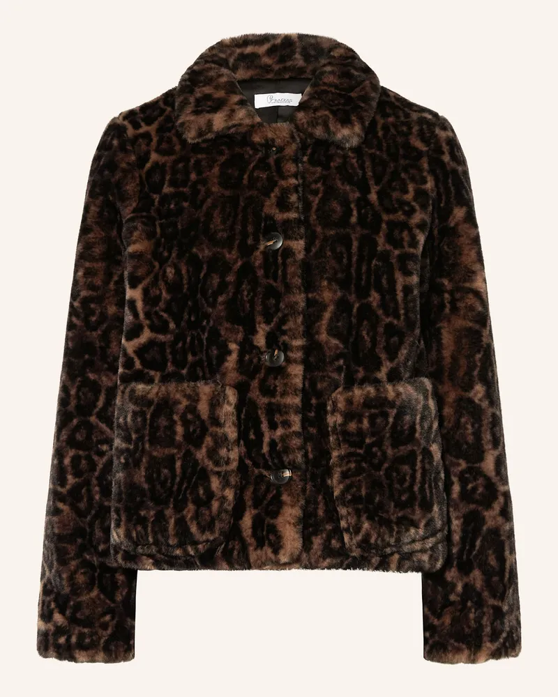 Princess goes Hollywood Kunstpelz-Jacke Braun