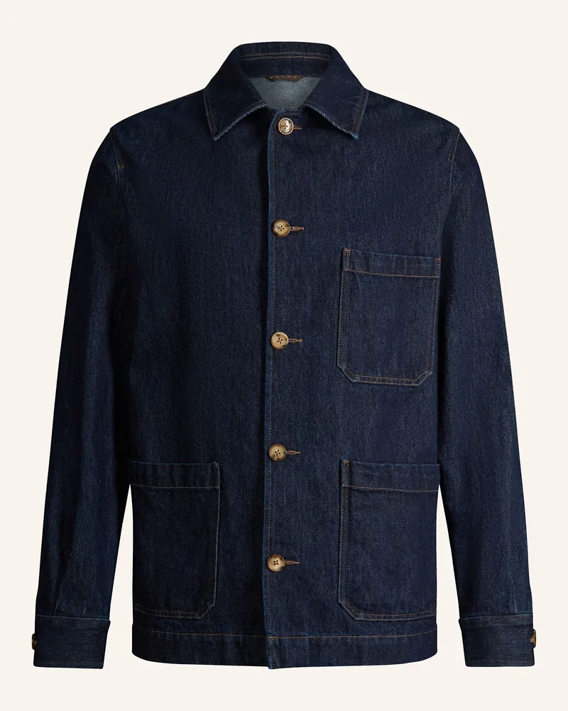windsor. Overshirt blau Dunkelblau