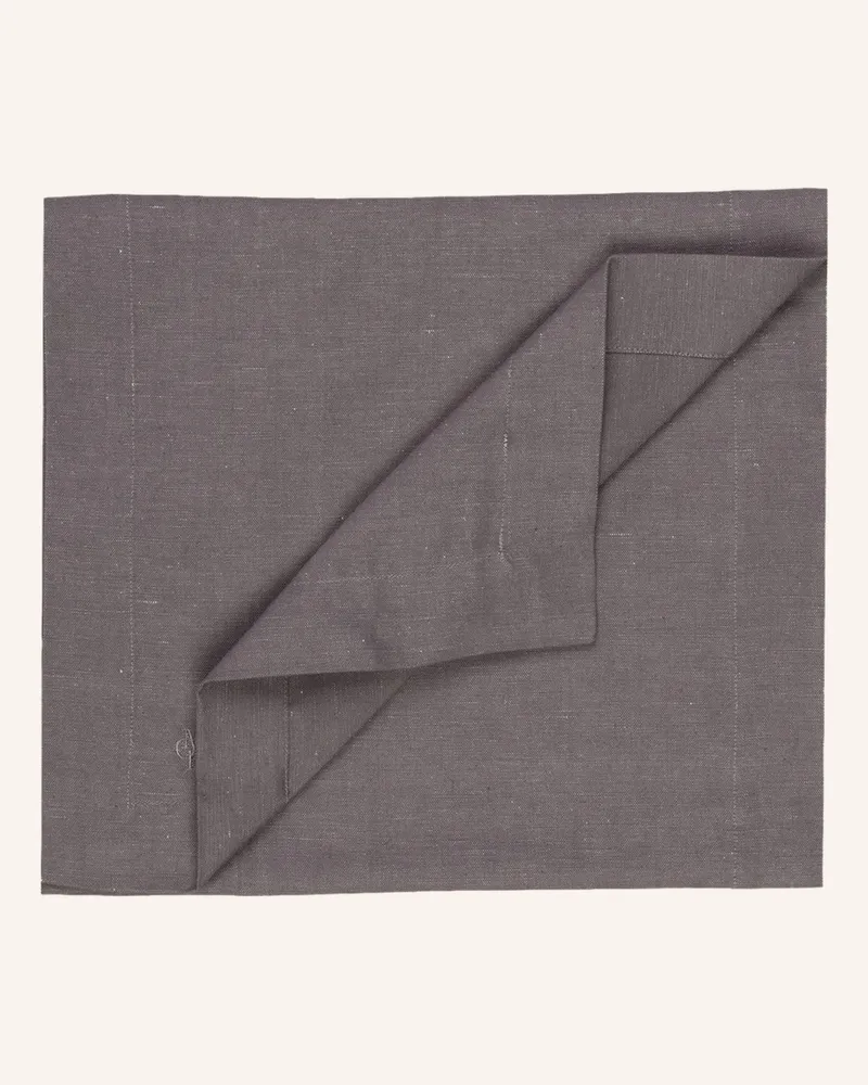 Marc O'Polo Tischläufer Akalla grau Grau