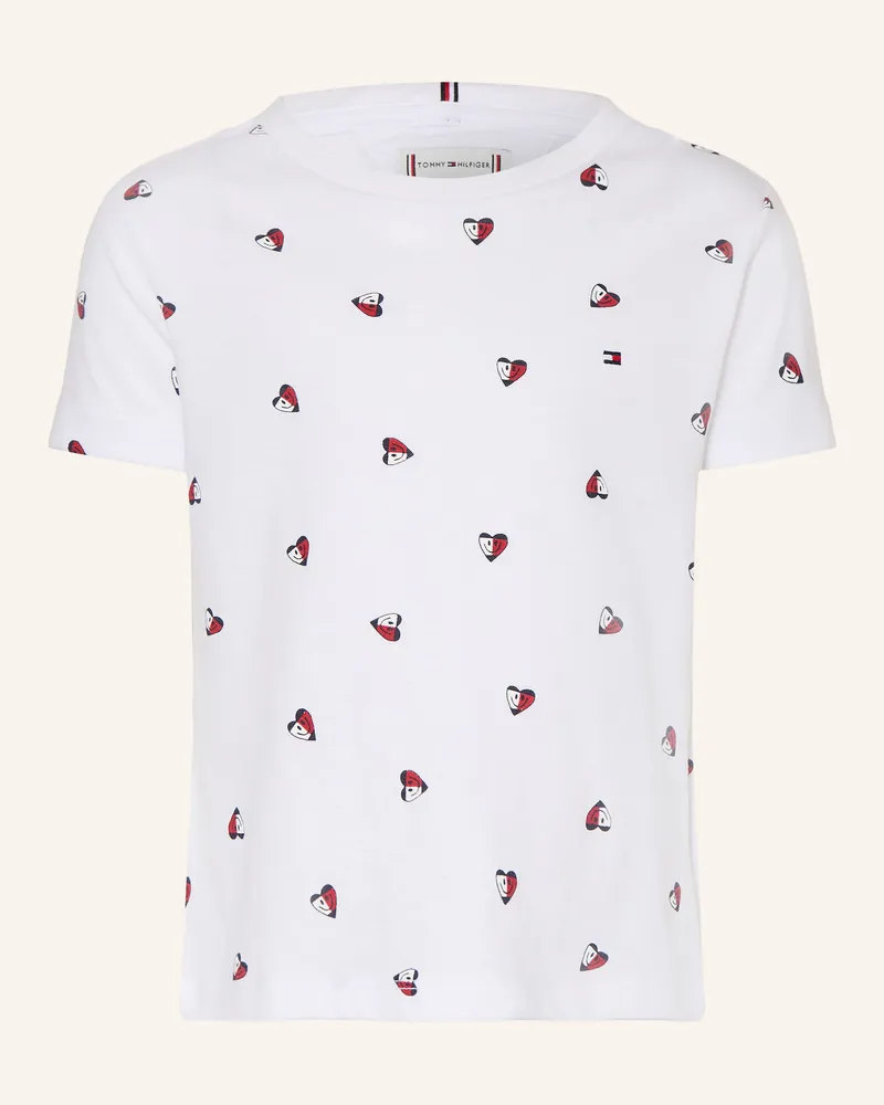 Tommy Hilfiger T-Shirt Heart weiss Weiss