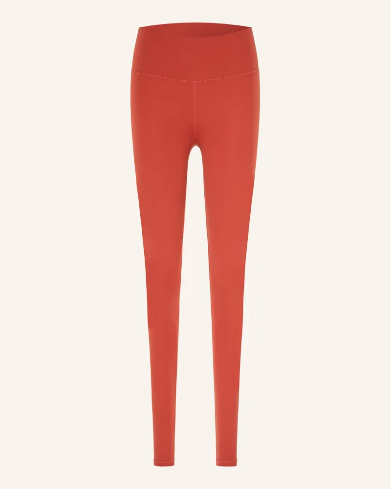 Varley Tights Always High Rise rot Dunkelorange