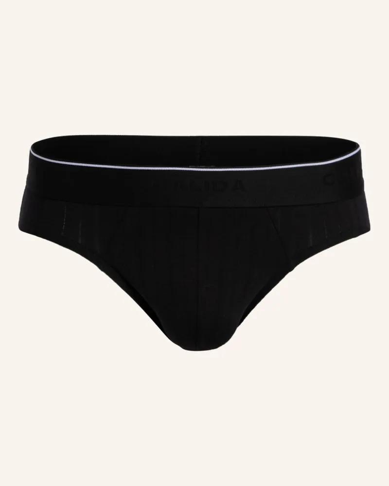 Calida Slip PURE & STYLE Schwarz