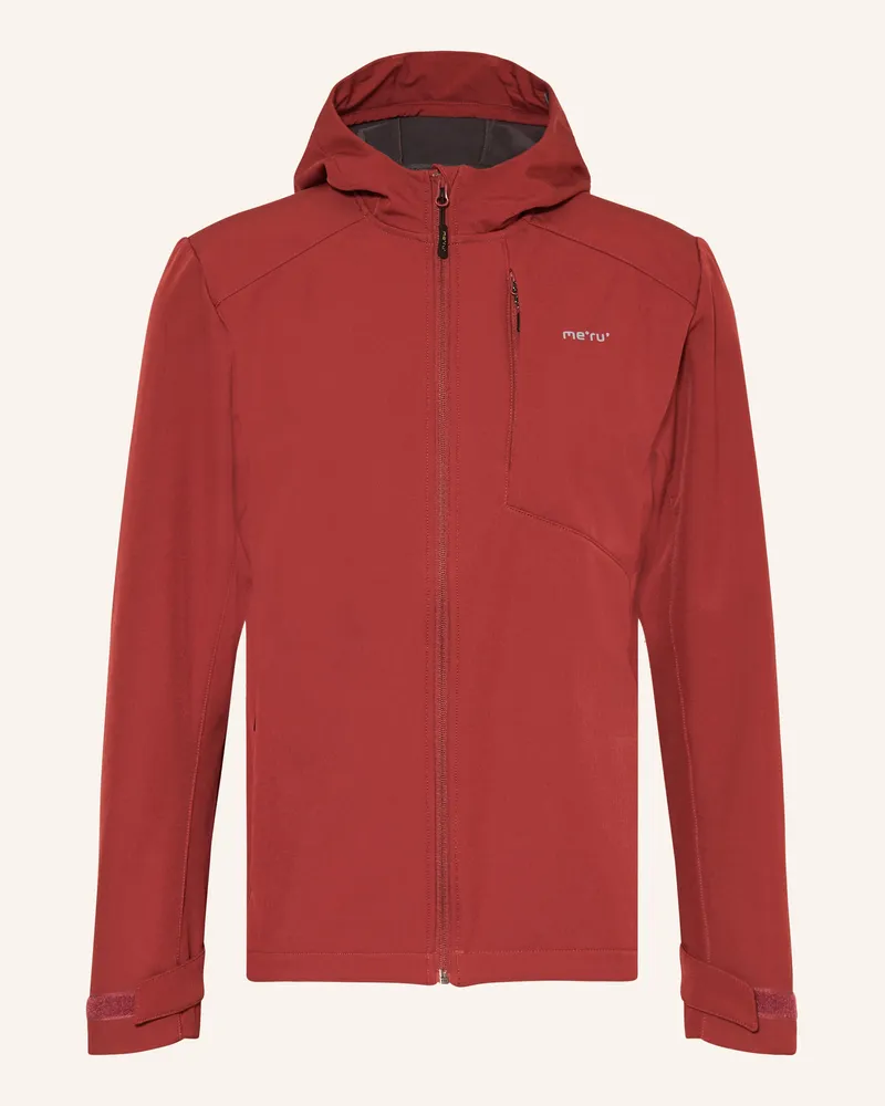 me°ru' Softshell-Jacke TOULOUSE Dunkelrot