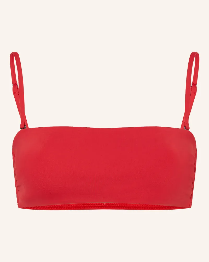 Calvin Klein Bandeau-Bikini-Top Rot