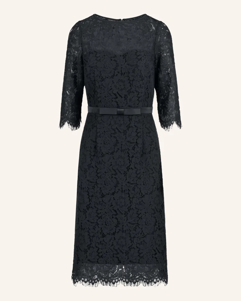 Apart Spitzenkleid Schwarz