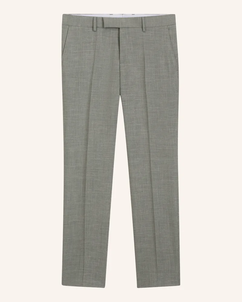 HUGO BOSS Anzughose H-Genius-263 Slim Fit gruen Hellgrün