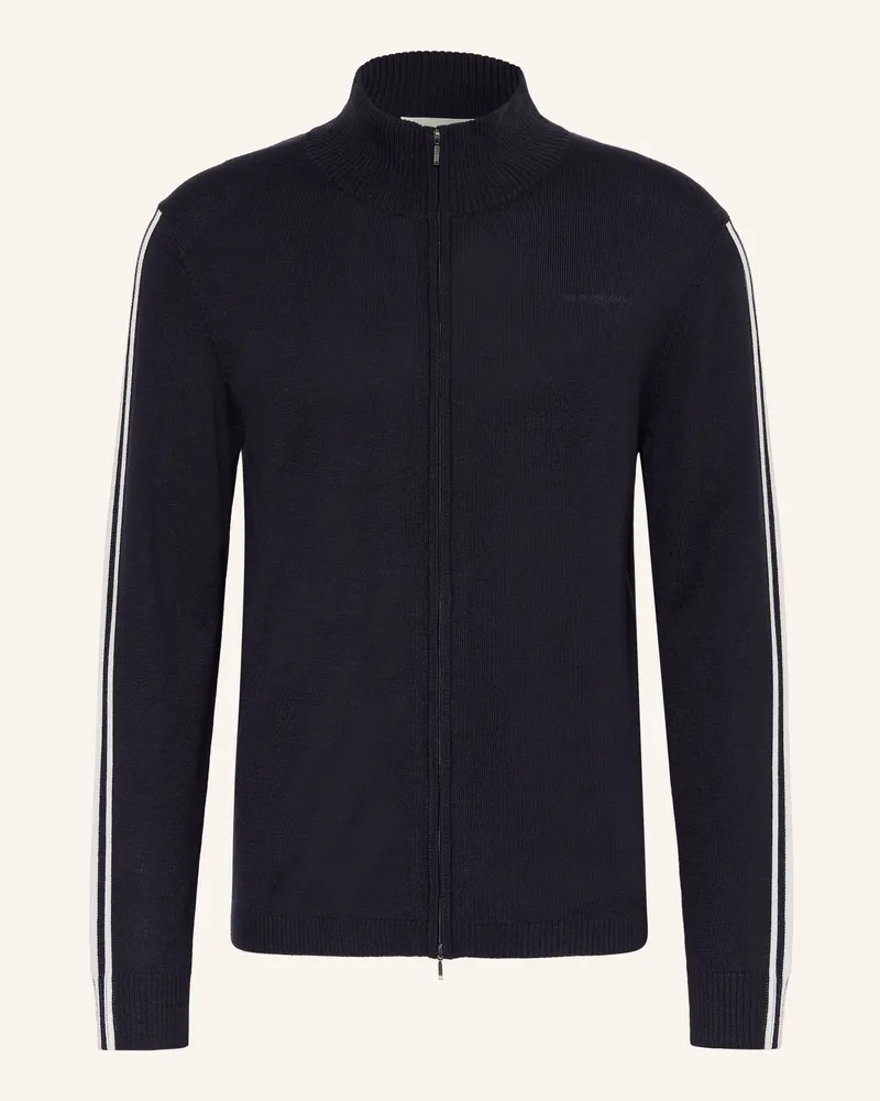 WE NORWEGIANS Midlayer Moore Mit Merinowolle blau Dunkelblau