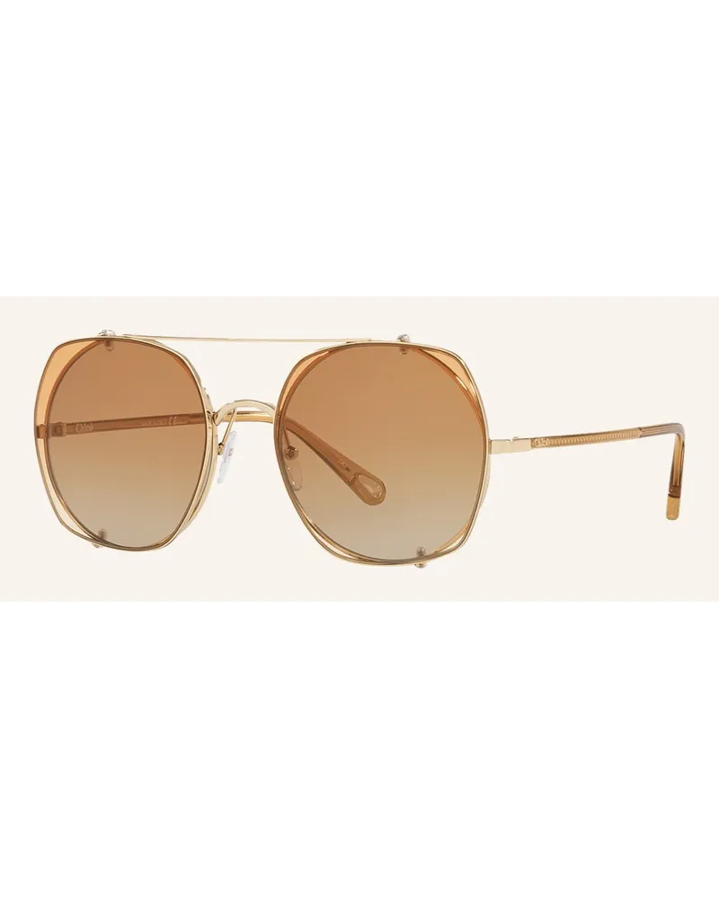 Chloé Sonnenbrille CH 0042S Gold