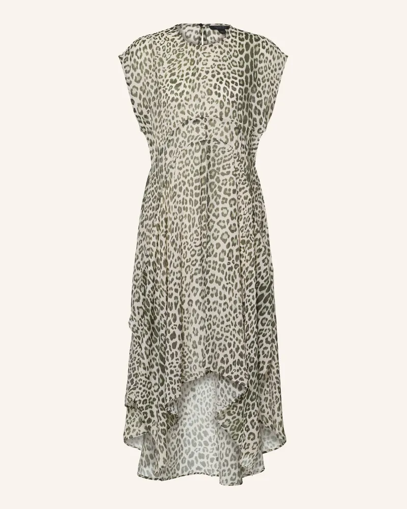 AllSaints Kleid Arwen braun Dunkelgrün