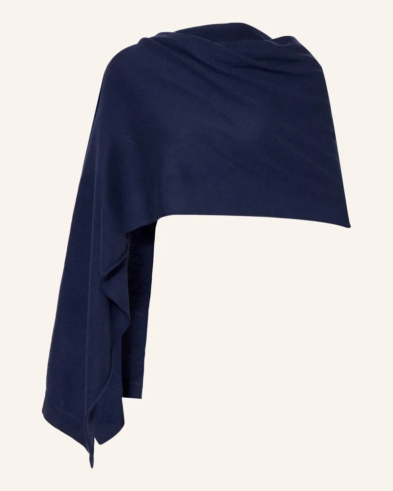 Talbot Runhof Cashmere-Stola blau Dunkelblau