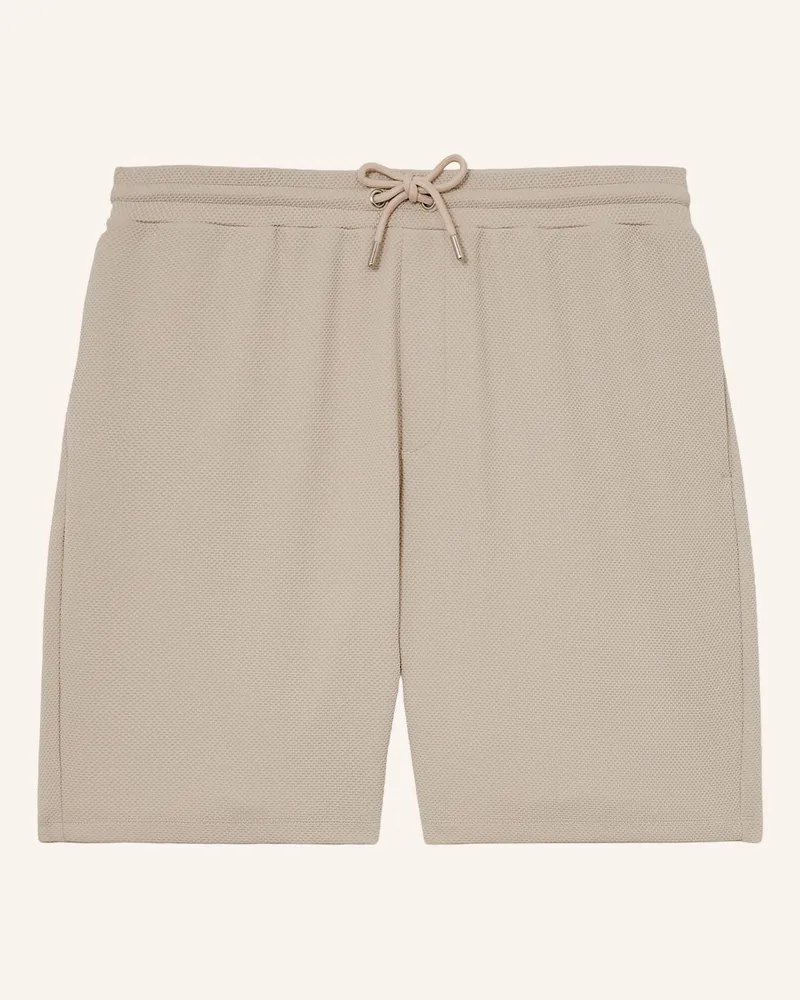 Reiss Piqué-Shorts TAVOLLA Ecru