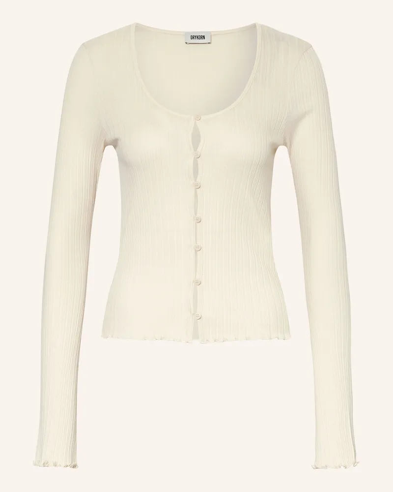 Drykorn Strickjacke Darnas weiss Creme