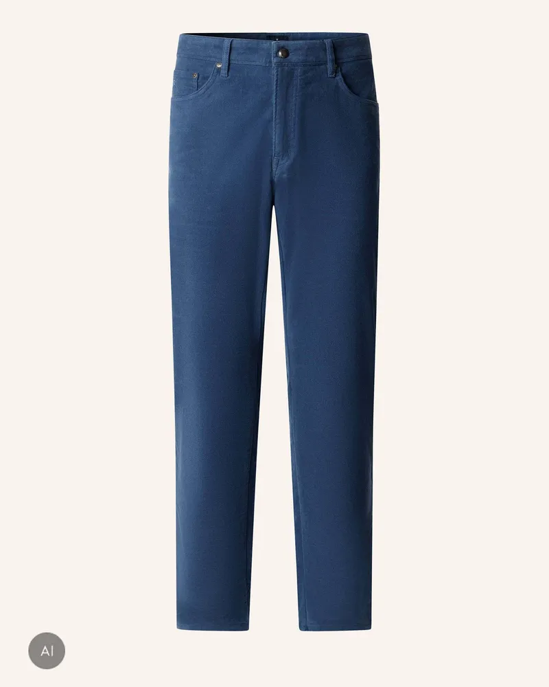 Hackett Jogginghose Moleskin 5pkt blau Blau