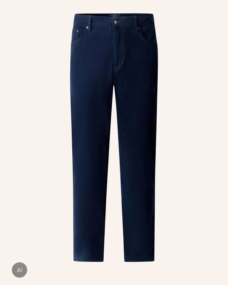 Hackett Jogginghose Moleskin 5pkt blau Blau
