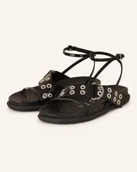 Miista Sandalen ZILDA mit Nieten - SCHWARZ Schwarz