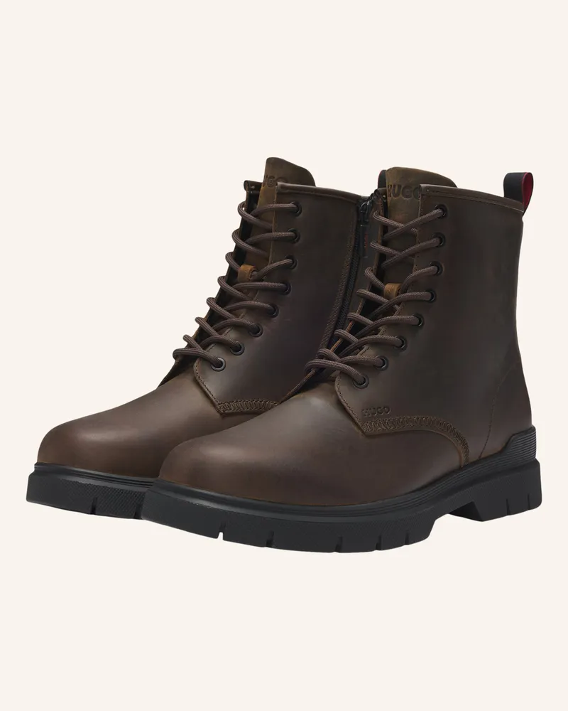 HUGO BOSS Schnürboots RYAN Braun