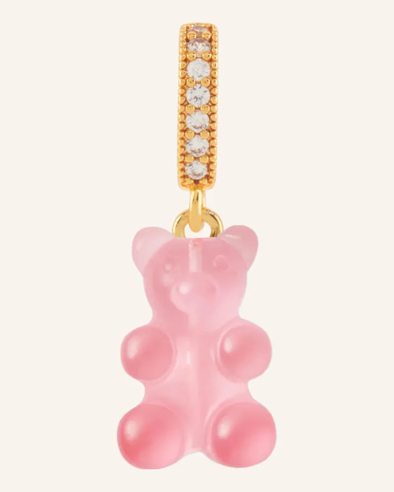 CRYSTAL HAZE Pendant BUBBLEGUM NOSTALGIA BEAR by GLAMBOU Rosa