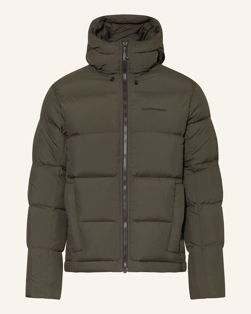 Peak Performance Daunenjacke Rivel gruen Khaki